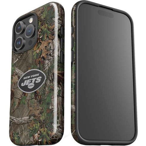 NFL New York Jets Realtree Xtra Green Camo iPhone 16 Pro Impact Case